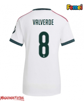 Real Madrid Federico Valverde #8 Tricou Fotbal Replică 2026-27 Femei Acasa Real Madrid Federico Valverde #8 Tricou Fotbal Replică 2026-27 Femei Acasa